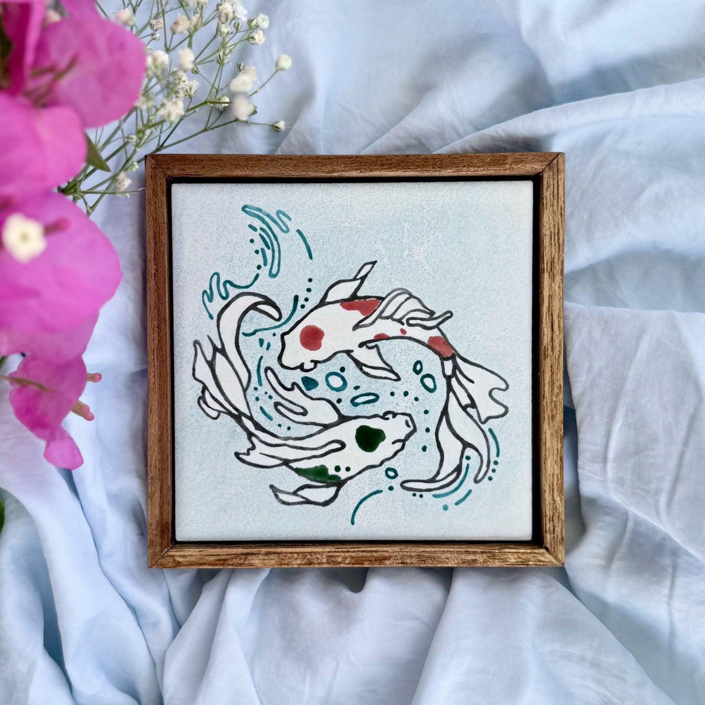 Koi Fish Coaster