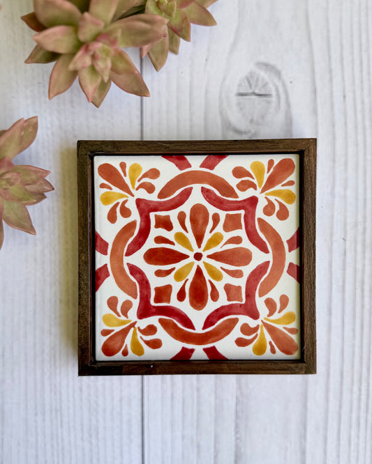 Pattern Blooms Coaster