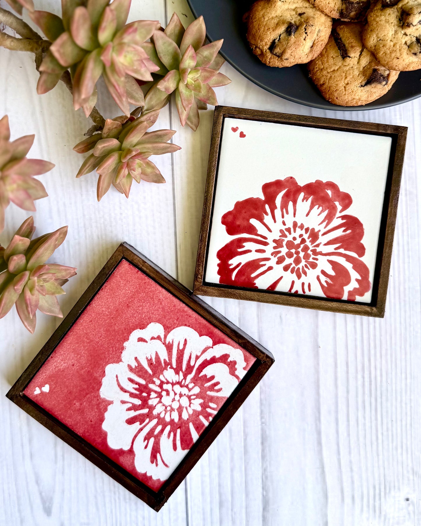 Cheerful Blooms Coaster