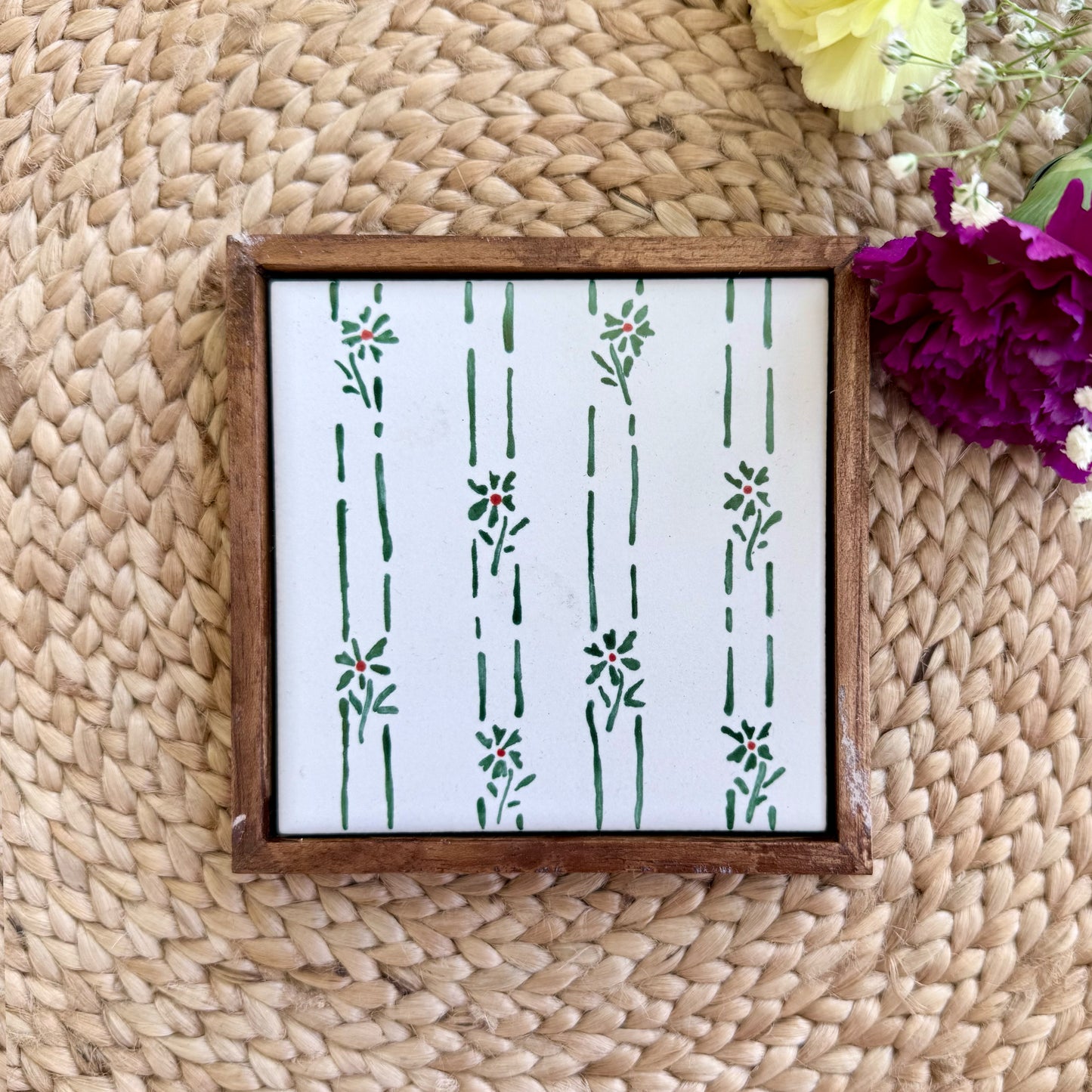 Petal Stripe Coaster