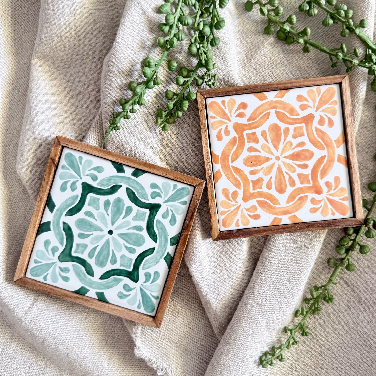 Pattern Blooms Coaster
