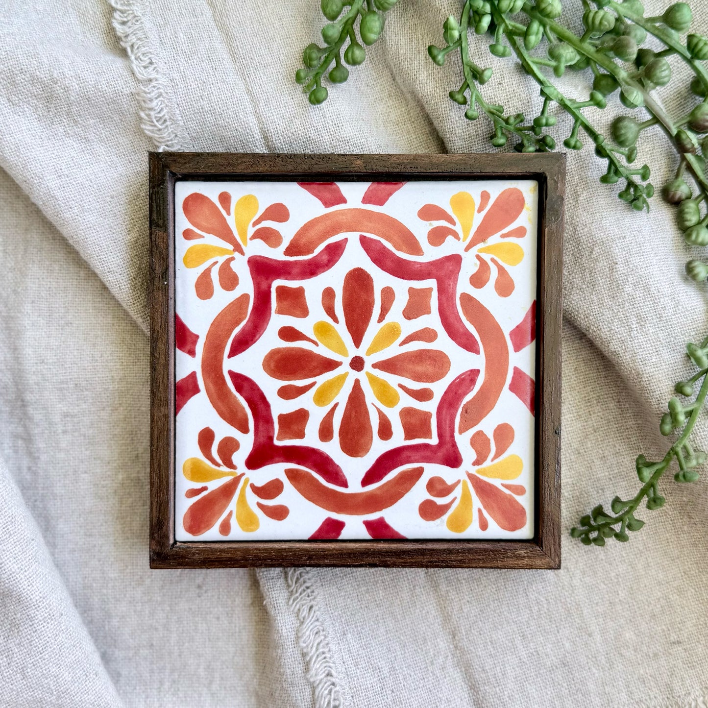 Pattern Blooms Coaster