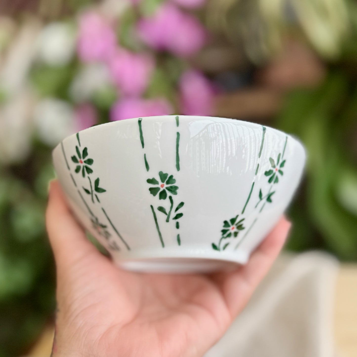 Petal Stripe Bowl