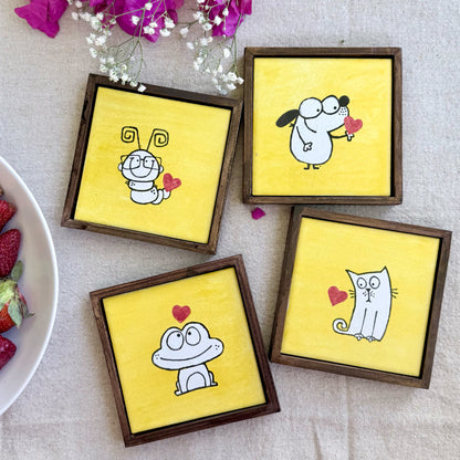 Petite Persona Coasters