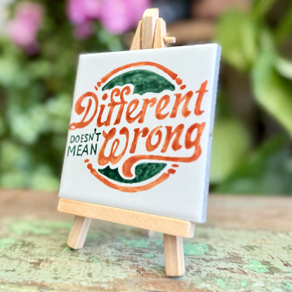 'Different' not Wrong