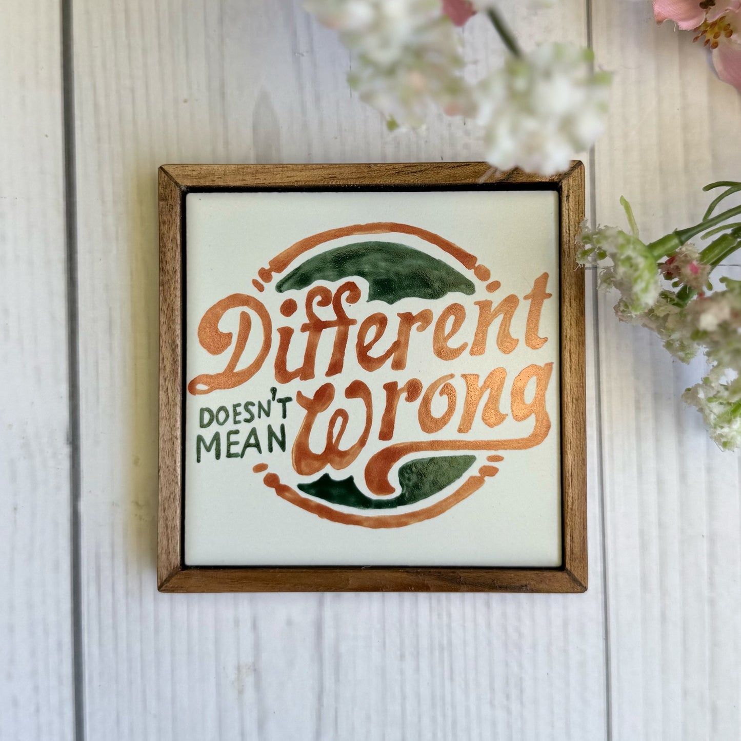 'Different' not Wrong